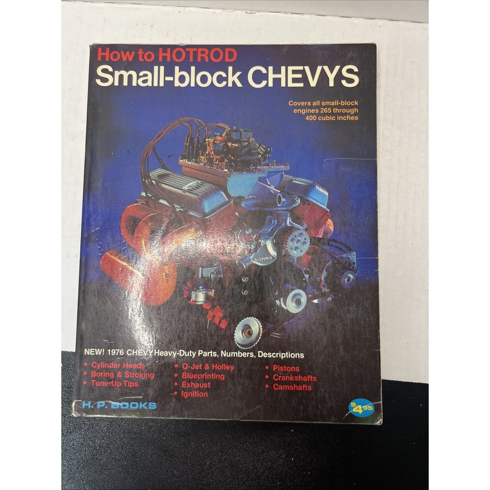 Vintage How to Hotrod Small-Block Chevys: Covers All Small-Block Engines 1976